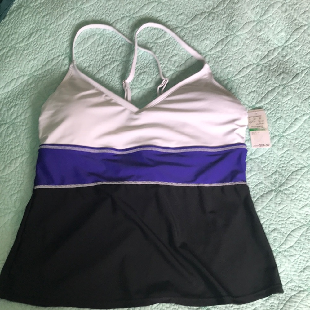 Yarn & Sea Tankini top. NWT size Large L